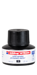 recharge rechargeable edding mtk 25 ecologique durable 