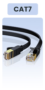 Cat 7 Câble Ethernet Réseau Câble RJ45 Haut Débit