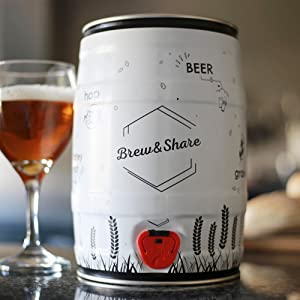 fût de bière artisanale