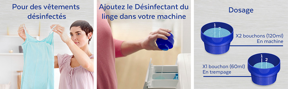 désinfectant, désinfectant linge