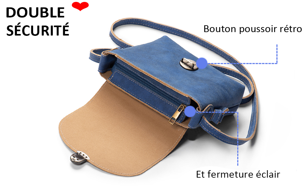 sac besace femme