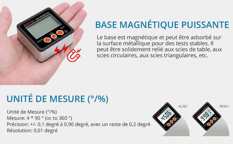 Inclinomètre Numérique