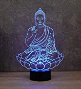 lampe illusion bouddha