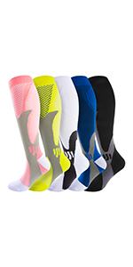 5 paires Chaussettes de Contention