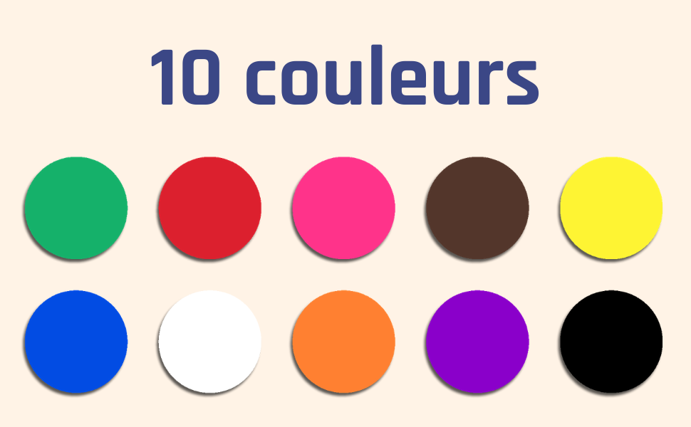 10 couleurs