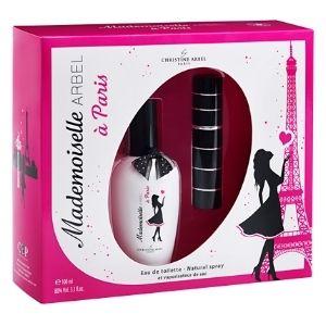 coffret cadeau parfum femme christine arbel mademoiselle 