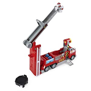 Pat Patrouille Paw Patrol camion pompiers transformable marcus chiots film dessin animé