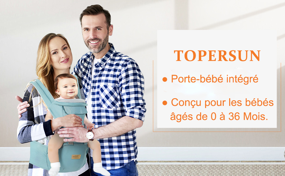 TOPERSUN Porte-bebe