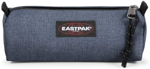 Eastpak Benchmark Single Trousse, 21 cm, Bleu (Crafty Jeans)