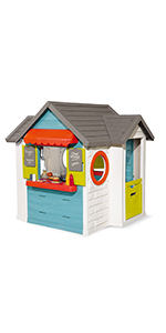 Maison Chef House Cabane de Jardin Enfant Maisonnette Exterieur Outdoor Plein Air Jeu Jouet Enfants