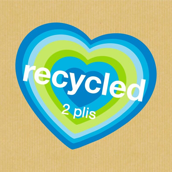 ECO Recyclé Essuie-tout 2 plis, 2 rouleaux XXL = 5 rouleaux standard – Image 7