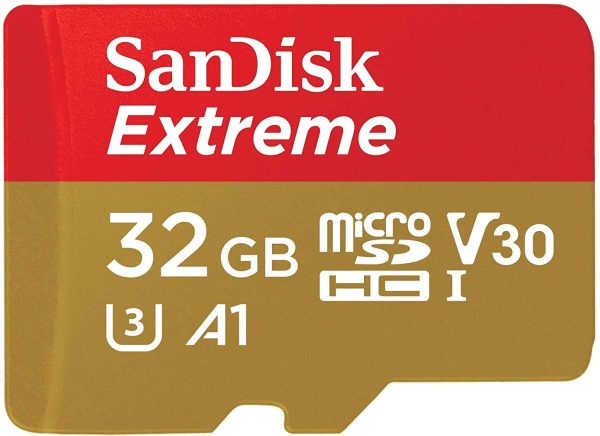 Carte microSD Extreme  32 Go pour le mobile gaming, avec A2 App Performance, prend en charge les graphiques de jeu AAA/3D/VR et la vidéo 4K UHD, 100 MB/s en classe de lecture 10, UHS-I, U3, V30 – Image 2