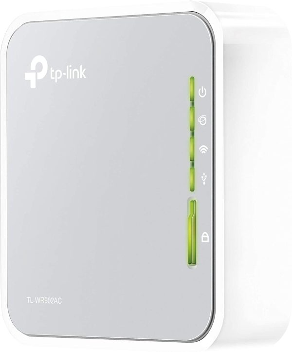 Nano Routeur 750Mbps Wi-Fi AC, Support mode Répéteur/ mode Point d'accès/ mode Routeur/ mode Hotspot/ mode Client, 1 Port Ethernet, 1 Port USB, Idéal pour la maison et le voyage (TL-WR902AC) – Image 6