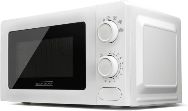 BXMY700E - Micro-ondes 700W, 20L, 6 puissances, Fonction décongélation, Minuterie 30min, Avertissement sonore, Plateau de 245mm, Ouverture à bouton-poussoir, Lumière intérieure – Image 3