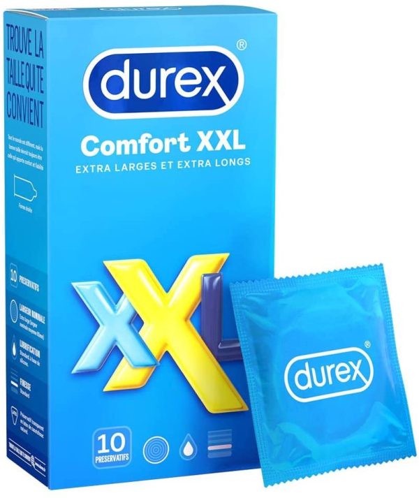 Durex - Préservatifs Comfort XXL - 10 Préservatifs Extra Larges – Image 5