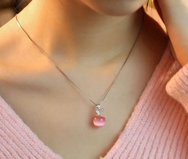 CraftDe Collier Pendentif Fille 40 chaîne + Extension 5cm – Image 4