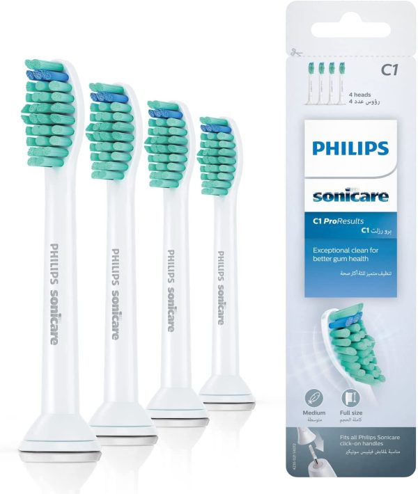 Philips Sonicare HX6014/07 Pack Têtes de brosse ProResults Standard (X4) – Image 2