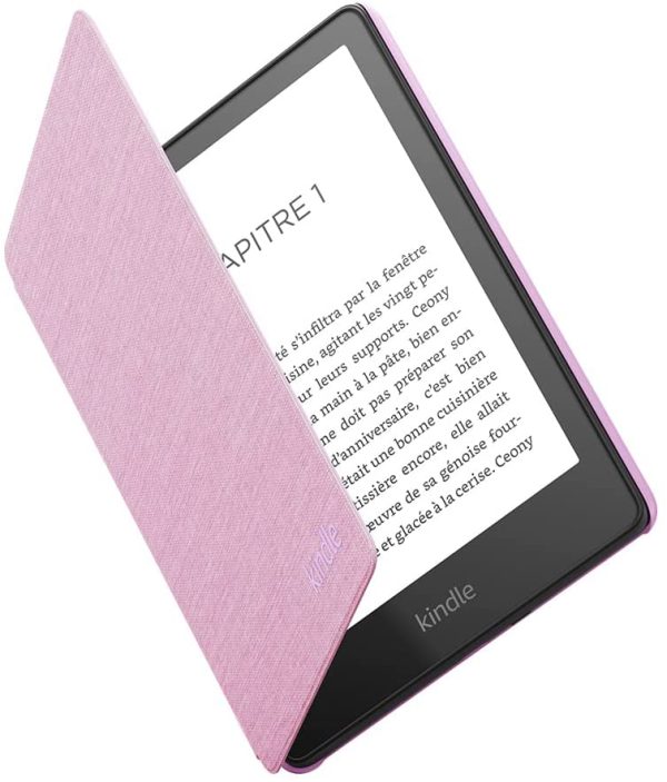 Étui en tissu pour Amazon Kindle Paperwhite | Compatible avec les appareils 11e génération (modèle 2021) | Lavande