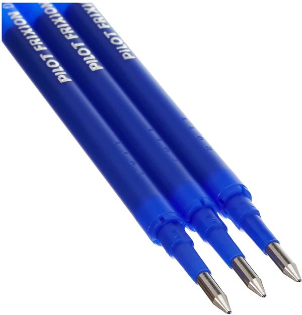 Pilot, Set de 3 recharges roller FriXion ball bleu – Image 2