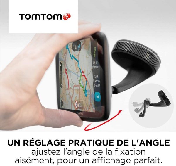 GPS Fixation de Pare-Brise Click-and-Drive plus Chargeur de Voiture et Câble USB pour tous les Modèles  5'' et 6'' GO et GO Professional (voir la liste de compatibilité ci-dessous) – Image 7