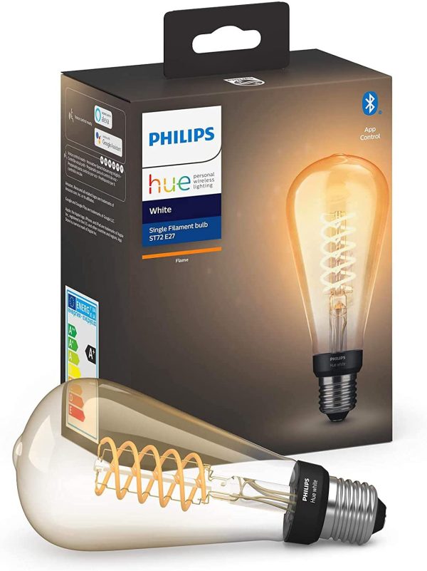 Philips Hue White, ampoule LED connectée E27 Filament,format Giant Edison