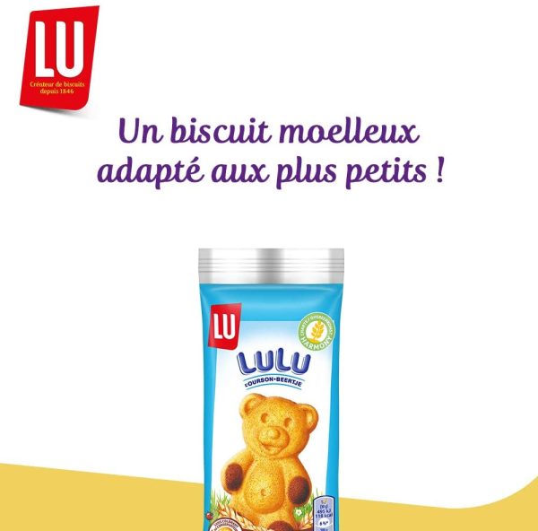 LULU L'Ourson Chocolat - Gâteau Moelleux au Chocolat - Avec Arômes Naturels - Pack de 48 Sachets (30 g) – Image 5