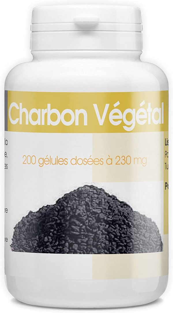 Charbon Végétal Activé - 230 mg - 200 gélules