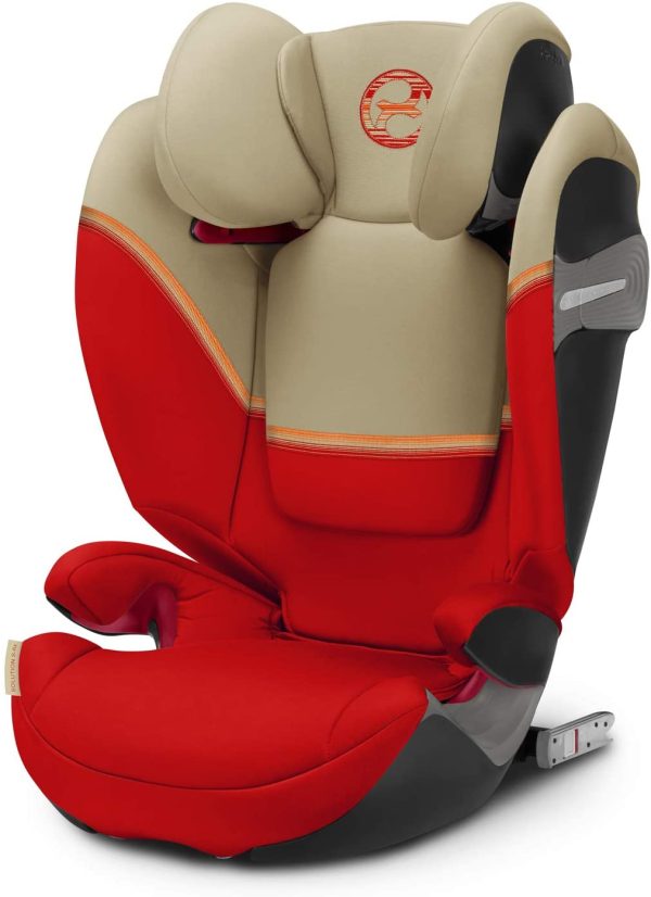 CYBEX Gold Siège Auto Solution S-Fix, Adapté aux Voitures Avec ou Sans Isofix, Groupes 2/3 (15-36 kg), De 3 Ans à 12 Ans environ, Autumn Gold – Image 7