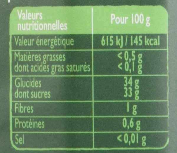 PURE VIA - Confiture d'Abricots 300g - Moins de Sucre, Plus de Goût - Origine Naturelle - 300g, - 60% de sucre – Image 4