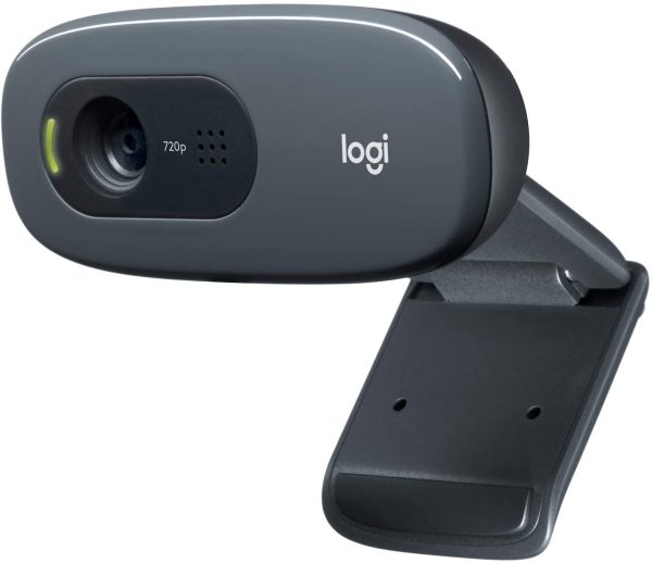 C270 Webcam HD, 720p/30ips, Appel Vidéo HD Large Champ de Vision, Correction de la Lumière, Micro Antiparasites, Skype, FaceTime, Hangouts, WebEx, PC/Mac/Portable/Tablette/Chromebook – Image 3