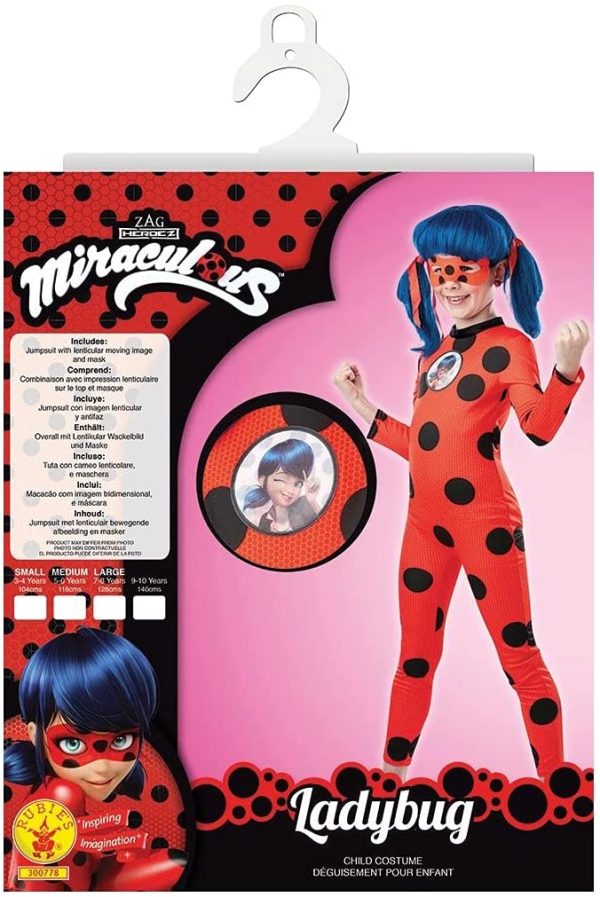 Rubie's - Déguisement Tikki Ladybug Miraculous - S – Image 2