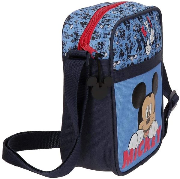 Disney Mickey Moods Bandoulière Rouge 15x19x10 cms Polyester – Image 6