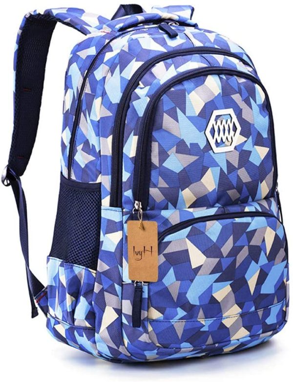 Garçons Sac à Dos, Sacs d'école pour Les garçons Idéal pour Les élèves du Collège Enfants Ados Daypacks Casual Sacoche pour Ordinateur Portable Voyage Sac à Dos – Image 5