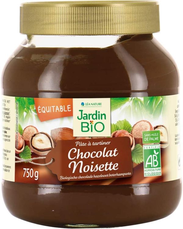 Jardin BiO étic Pâte à tartiner Chocolat Noisette 750 g – Image 2