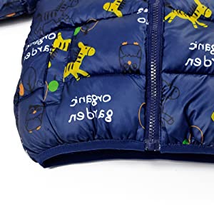 Veste Bébé Garçon À Capuche Manteau Enfants D'Hiver Chaud Épais Blouson