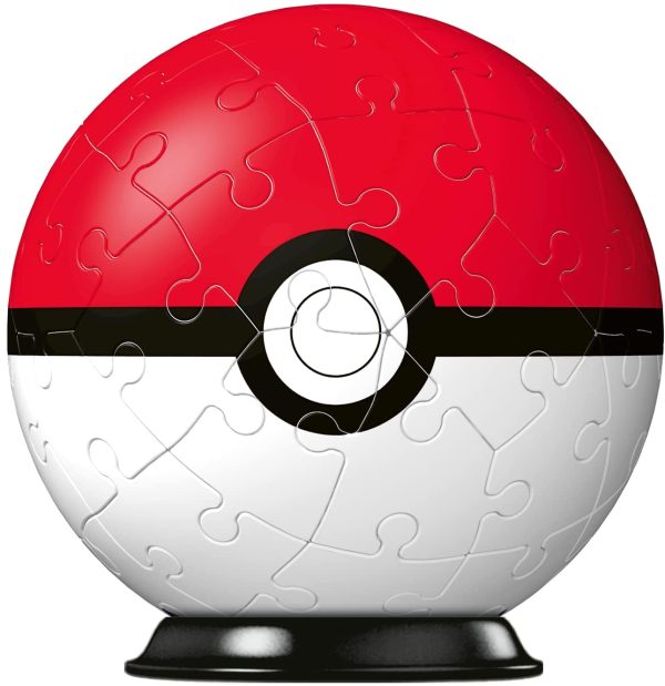 Ravensburger- Puzzles 3D 54 pièces-Poké Ball/Pokémon Enfant, 4005556112562 – Image 2