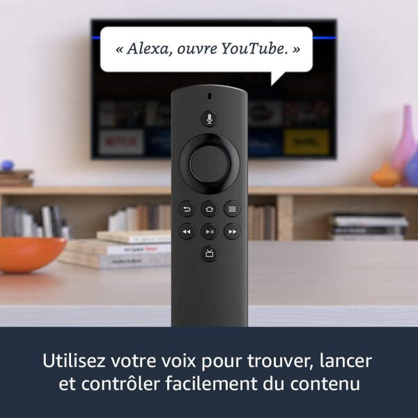 Fire TV Stick Lite, Reconditionné Certifié | Avec télécommande vocale Alexa Lite (sans boutons de contrôle de la TV), Modèle 2020 – Image 3