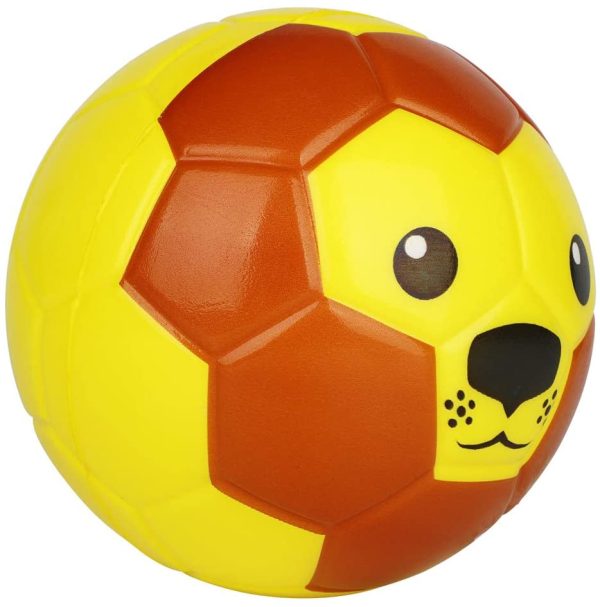 BORPEIN Ballon de Football Pro Mini, Ballon de Mousse de Style Animal de 6 Pouces pour Enfants - Matériel de Protection de l'environnement pour débutant, Doux et Plein d'entrain – Image 4