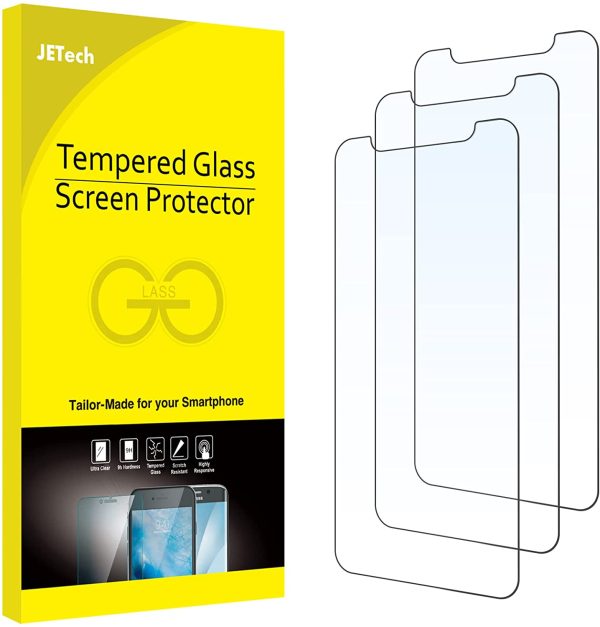 Film de Protection d'écran Compatible avec iPhone 11 et iPhone XR 6,1" en Verre Trempé, Lot de 3