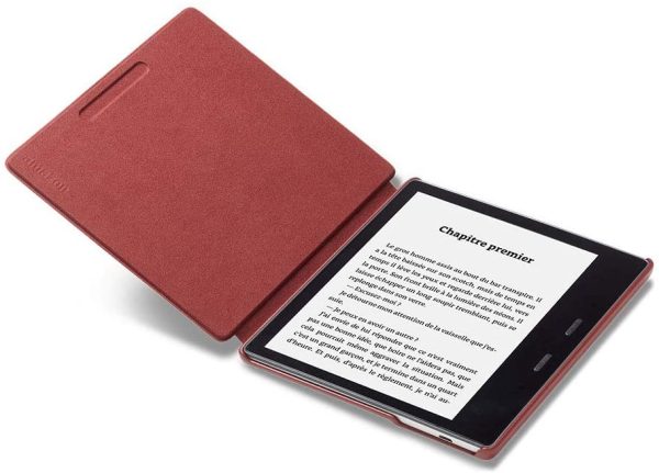 Étui en cuir pour Kindle Oasis (10ème génération et 9ème génération uniquement), Bordeaux – Image 6