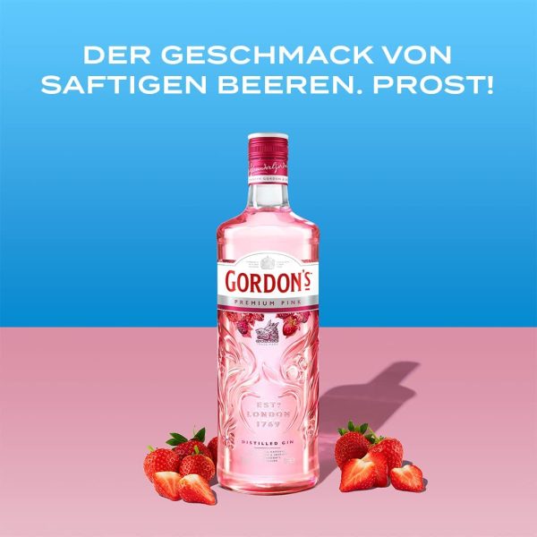 Gordon's Premium Gin Rose 70 cl – Image 6