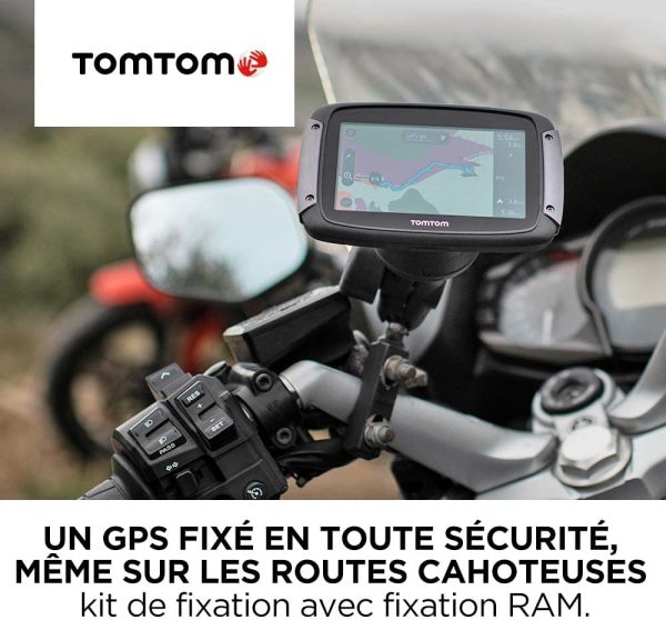 GPS Rider Kit de Fixation Inclus un Support RAM pour tous les Modèles de GPS  Rider pour Motos (voir la liste de compatibilité ci-dessous) – Image 5