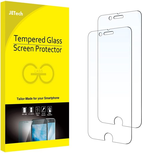 Film de Protection d’écran pour iPhone 8 et iPhone 7 en Verre Trempé, Lot de 2 – Image 5