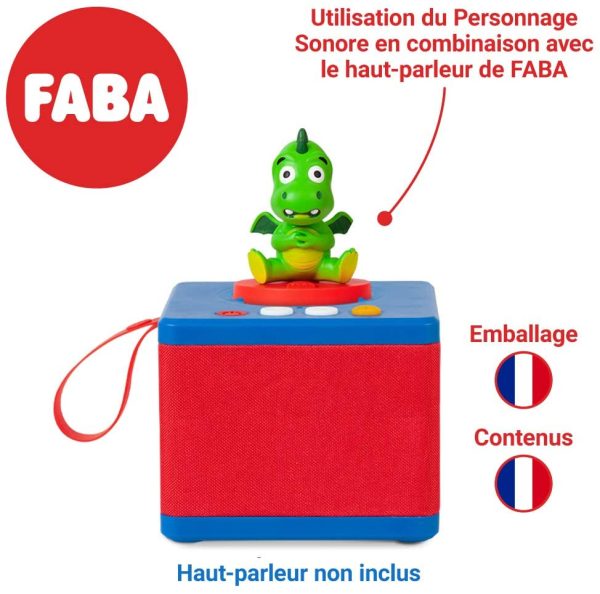 FABA Personnage CHANTEZ ET APPRENEZ AVEC NOUS - Contenu Éducatif - Jouet, Version Française, Enfants 3+ ans