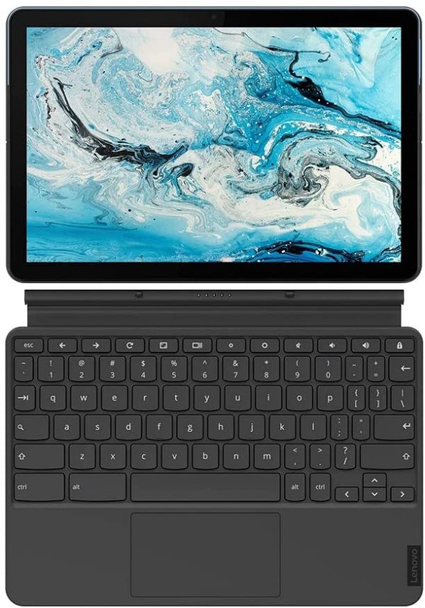 Chromebook IdeaPad Duet Ordinateur Portable 2-en-1 10.1" FHD clavier détachable (MediaTek P60T, RAM 4 Go, eMCP 128 Go, Chrome OS, AZERTY) – Image 7