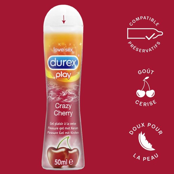 Durex Gel plaisir à la cerise - Play - Le flacon de 50 ml – Image 4