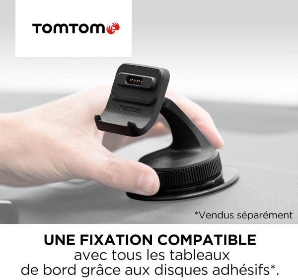 GPS Fixation de Pare-Brise Click-and-Drive plus Chargeur de Voiture et Câble USB pour tous les Modèles  5'' et 6'' GO et GO Professional (voir la liste de compatibilité ci-dessous) – Image 6