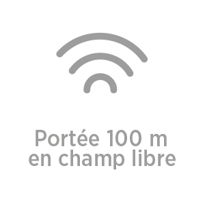 Portée 100 m en champ libre OneBell 100