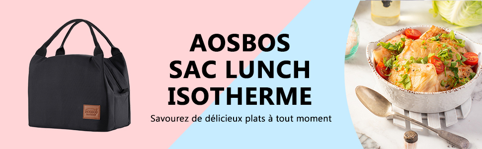 sac repas isotherme femme