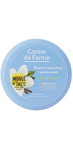 baume réparateur corine de farme, creme apres soleil